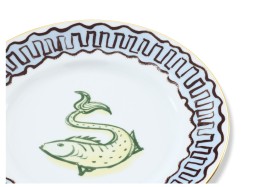 Ginori 1735, Il viaggio di Nettuno, Dessert plate