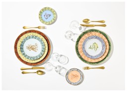 Ginori 1735, Il viaggio di Nettuno, Dessert plate