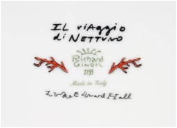 Ginori 1735, Il viaggio di Nettuno, Large oval platter