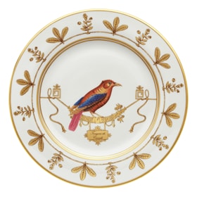 Ginori 1735, Voliere, Presentation plate