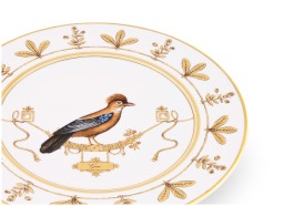 Ginori 1735, Voliere, Presentation plate