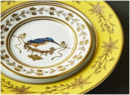 Ginori 1735, Voliere, Flat plate