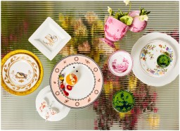 Ginori 1735, Voliere, Flat plate