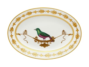 Ginori 1735, Voliere, Oval platter
