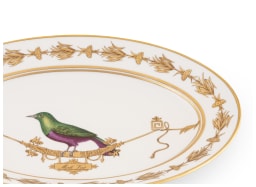 Ginori 1735, Voliere, Oval platter