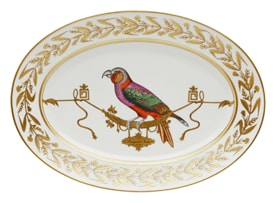 Ginori 1735, Voliere, Large oval platter