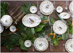 Ginori 1735, Voliere, Large oval platter