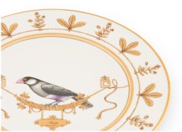 Ginori 1735, Voliere, Presentation plate