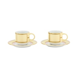 Ginori 1735, Diva, Coffee set for two