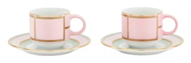 Ginori 1735, Diva, Coffee set for two