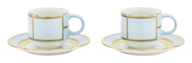 Ginori 1735, Diva, Coffee set for two