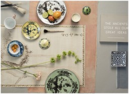 Ginori 1735, Oriente Italiano, Presentation plate