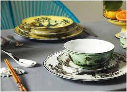 Ginori 1735, Oriente Italiano, Presentation plate