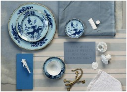 Ginori 1735, Oriente Italiano, Presentation plate