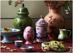 Ginori 1735, Oriente Italiano, Large potiche vase