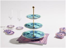 Ginori 1735, Oriente Italiano, 3-tier serving stand