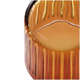 L'Objet, Prism, Set of 4 highball glasses, amber