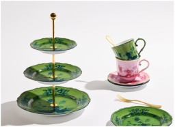 Ginori 1735, Oriente Italiano, 3-tier serving stand
