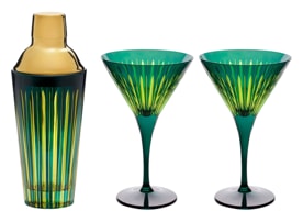 L'Objet, Prism, Cocktail set, green