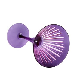 L'Objet, Prism, Set of 4 martini glasses, purple