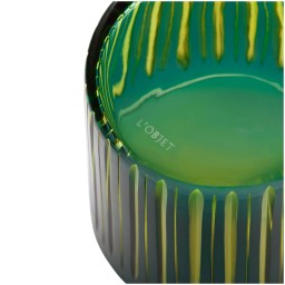 L'Objet, Prism, Set of 4 double old fashioned glasses, green