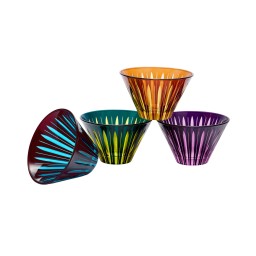 L'Objet, Prism, Set of 4 condiment bowls
