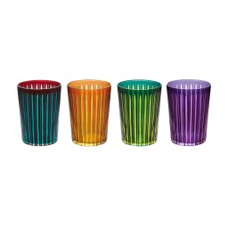 L'Objet, Prism, Set of 4 highball glasses