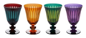L'Objet, Prism, Set of 4 wine glasses