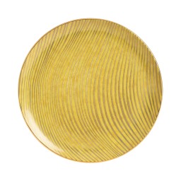 L'Objet, Fortuny yellow, Dinner plate