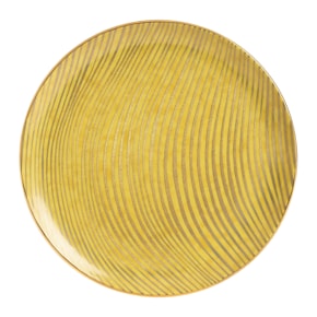 L'Objet, Fortuny yellow, Dinner plate