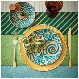 L'Objet, Fortuny yellow, Dinner plate