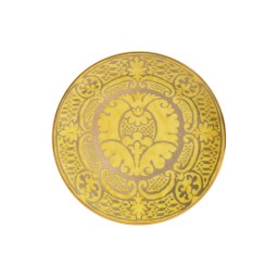 L'Objet, Fortuny yellow, Set of 4 dessert plates