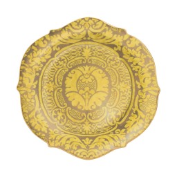 L'Objet, Fortuny yellow, Round platter