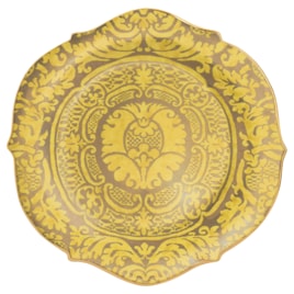 L'Objet, Fortuny yellow, Round platter