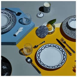 Ginori 1735, Catene Zaffiro, Dessert plate