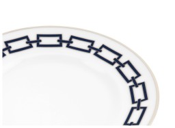 Ginori 1735, Catene Zaffiro, Dessert plate