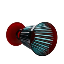 L'Objet, Prism, Set of 4 wine glasses, bordeaux