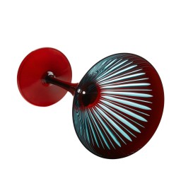 L'Objet, Prism, Set of 4 martini glasses, bordeaux