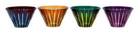 L'Objet, Prism, Set of 4 condiment bowls