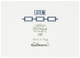 Ginori 1735, Catene Zaffiro, Pickle dish