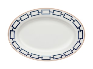 Ginori 1735, Catene Zaffiro, Oval platter
