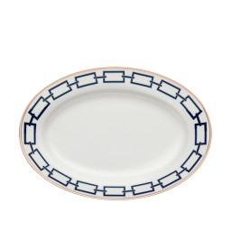 Ginori 1735, Catene Zaffiro, Large oval platter
