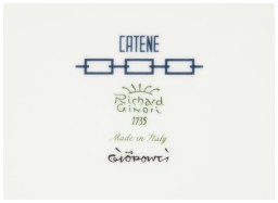 Ginori 1735, Catene Zaffiro, Oval platter