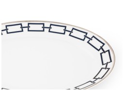 Ginori 1735, Catene Zaffiro, Oval platter