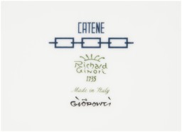 Ginori 1735, Catene Zaffiro, Large oval platter