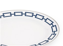 Ginori 1735, Catene Zaffiro, Large oval platter