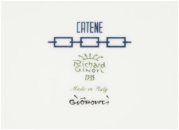 Ginori 1735, Catene Zaffiro, Coffee set for two