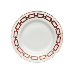 Ginori 1735, Catene Scarlatto, Dessert plate