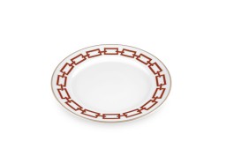Ginori 1735, Catene Scarlatto, Flat plate