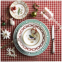 Ginori 1735, Catene Scarlatto, Soup plate